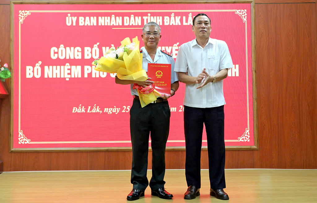 Ông Nguyễn Hồng Lĩnh giữ chức vụ Phó Chánh Thanh tra tỉnh